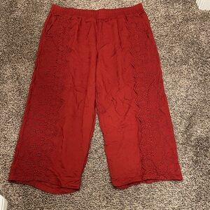 Sundance Brick Red Pants